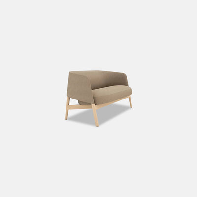 Collar 2 Seater | Wood Base