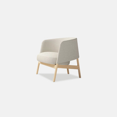 Collar Lounge Chair | Wood Base