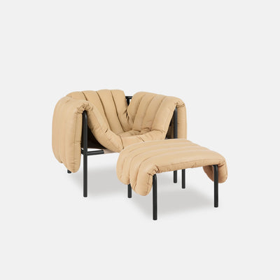 HEM | Puffy Lounge Chair + Ottoman