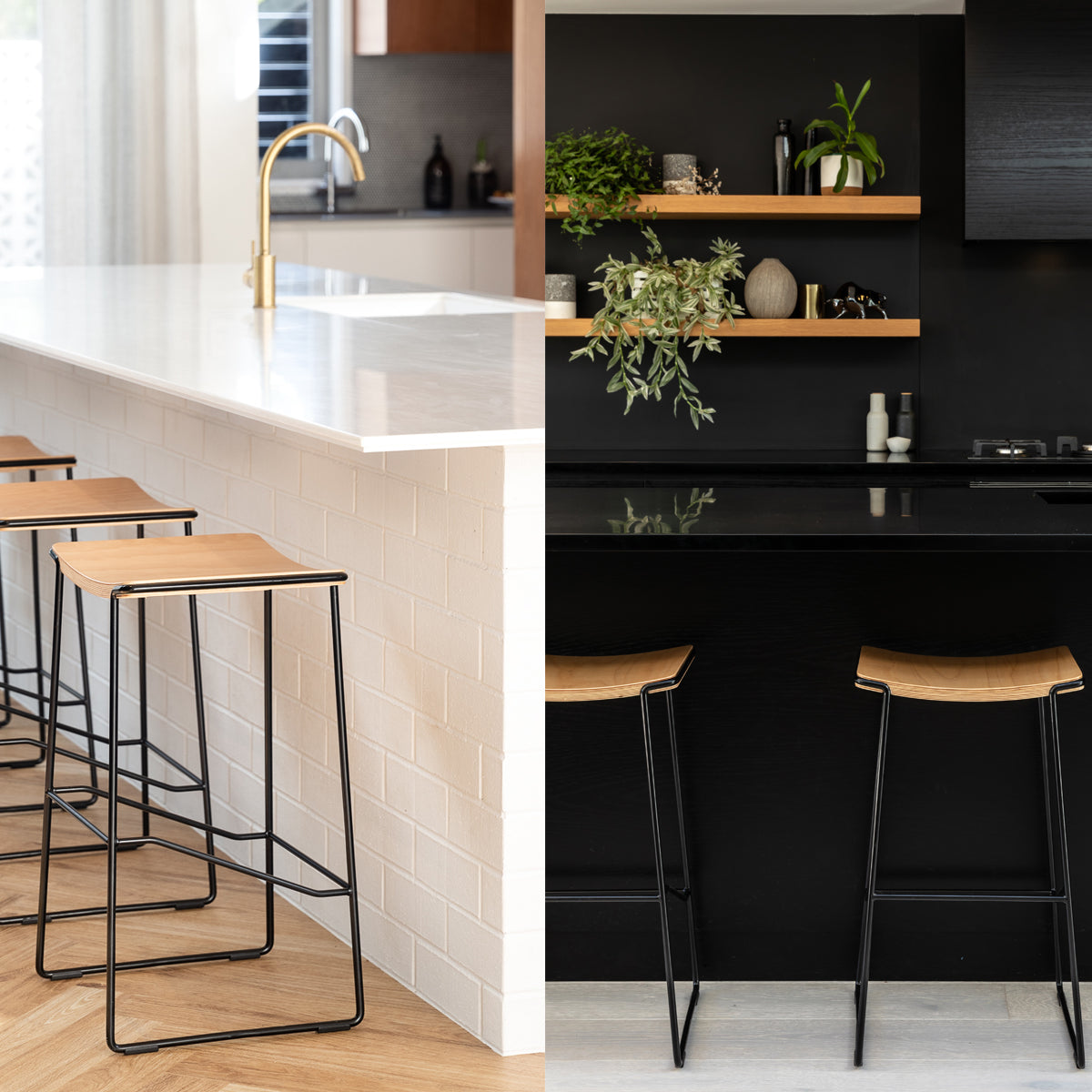 Wrap Stool 650mm H Kitchen Stool New Zealand