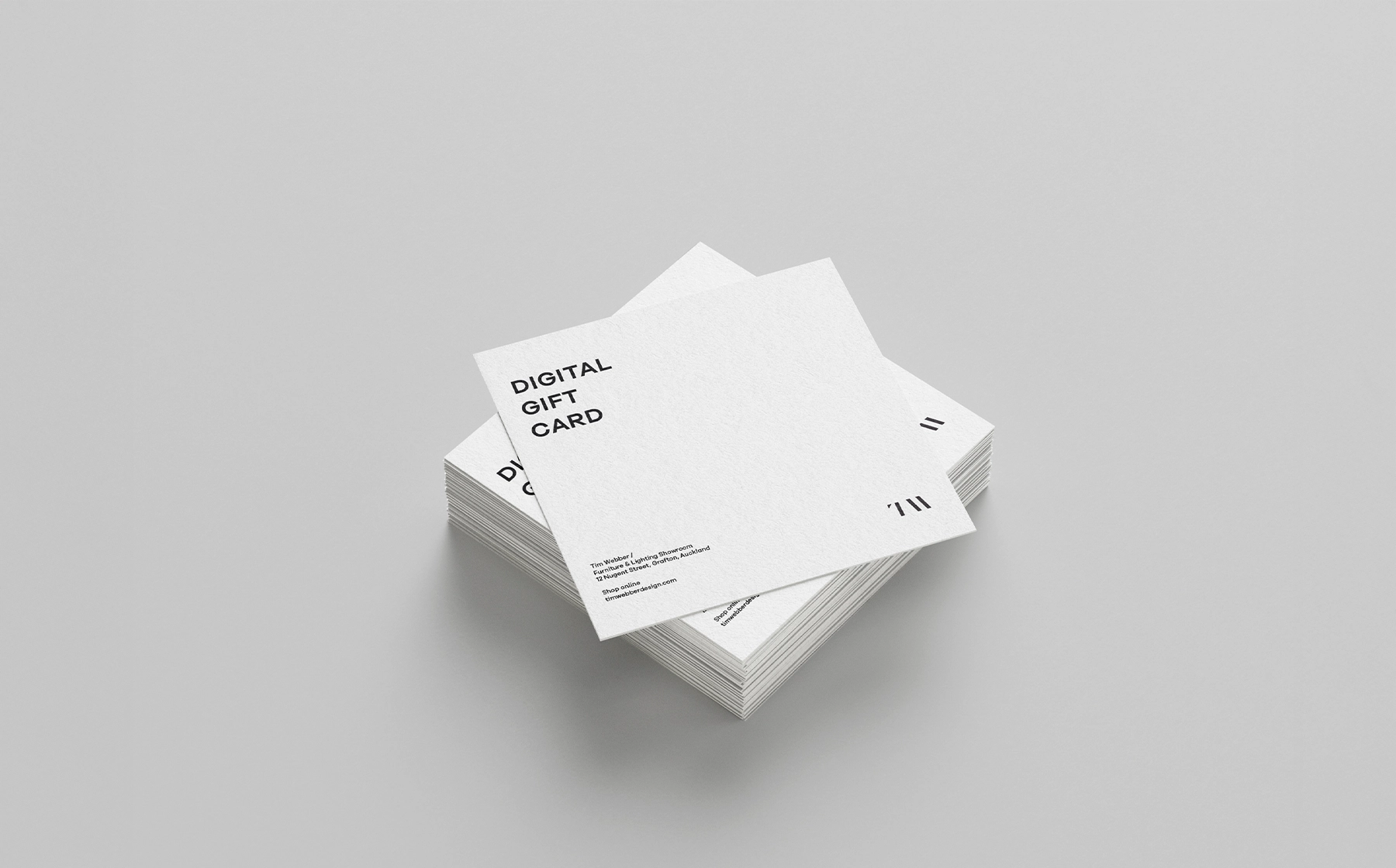 Tim Webber Design - Digital Gift Card
