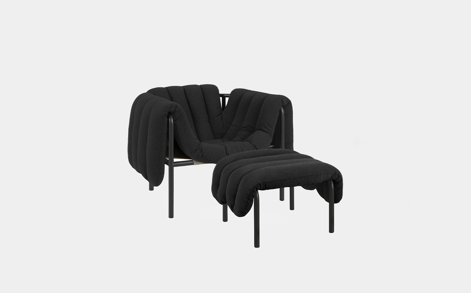 HEM | Puffy Lounge Chair + Ottoman