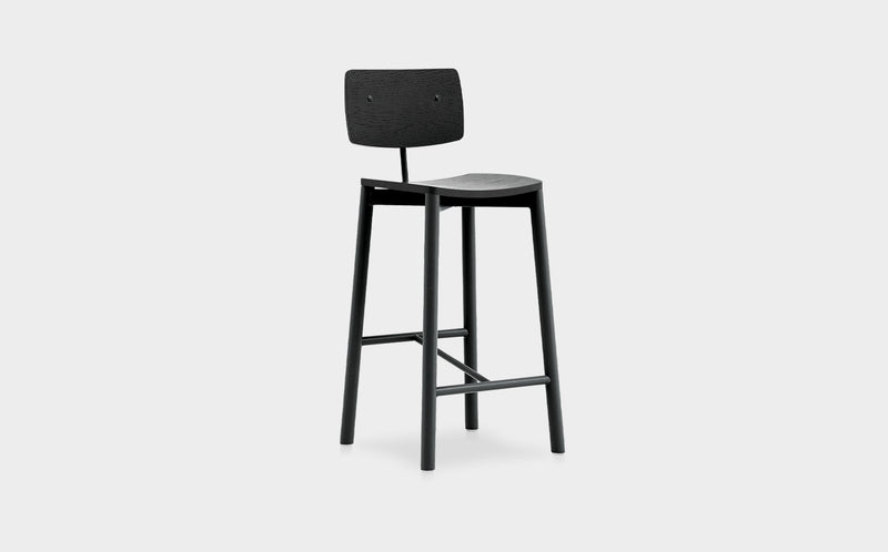 Nixon Stool | With Backrest