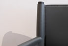 Ayon Armchair by Lema, ex display, leather detail - Tim Webber New Zealand furniture