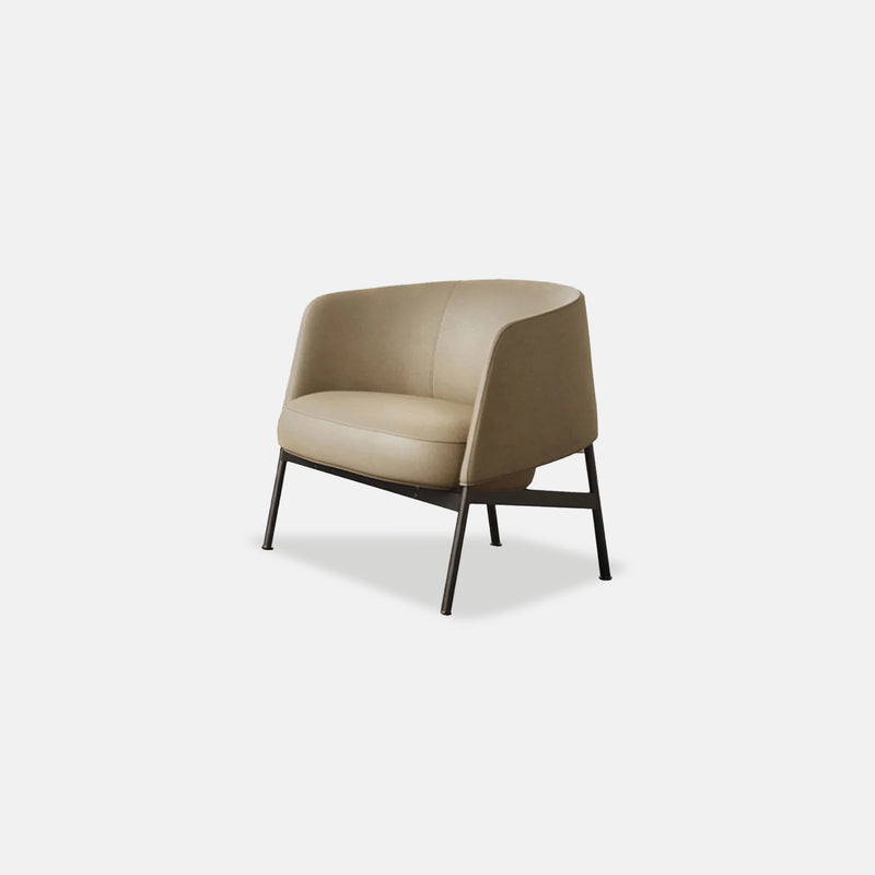 Collar Lounge Chair | Metal Base