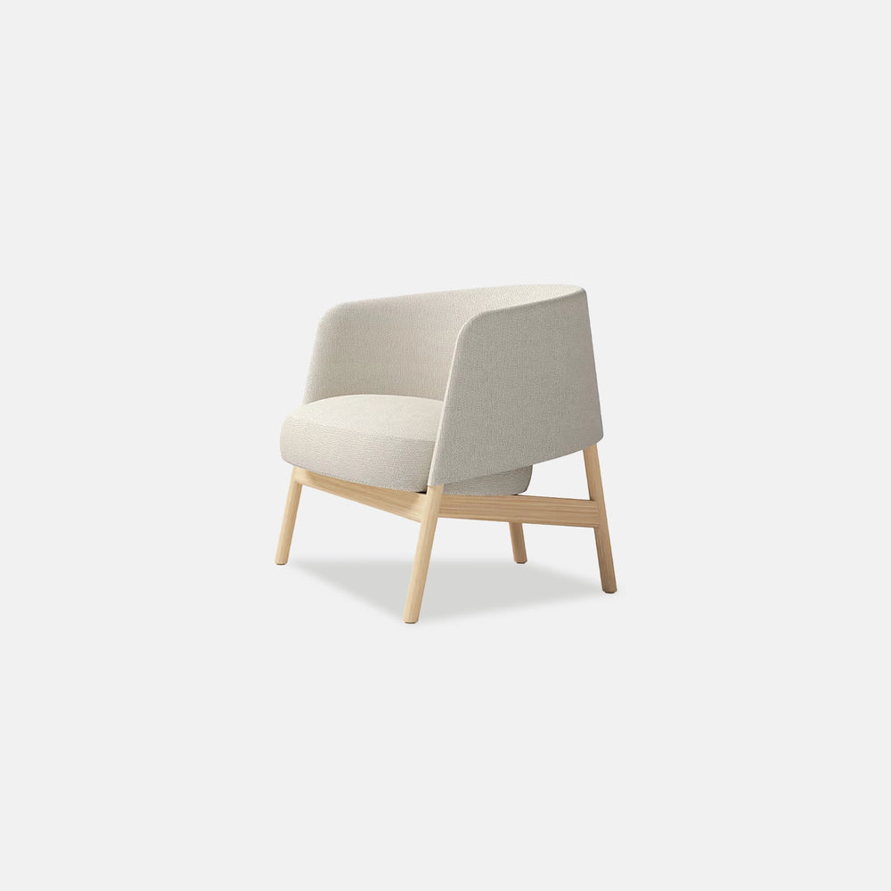 Collar Lounge Chair | Wood Base