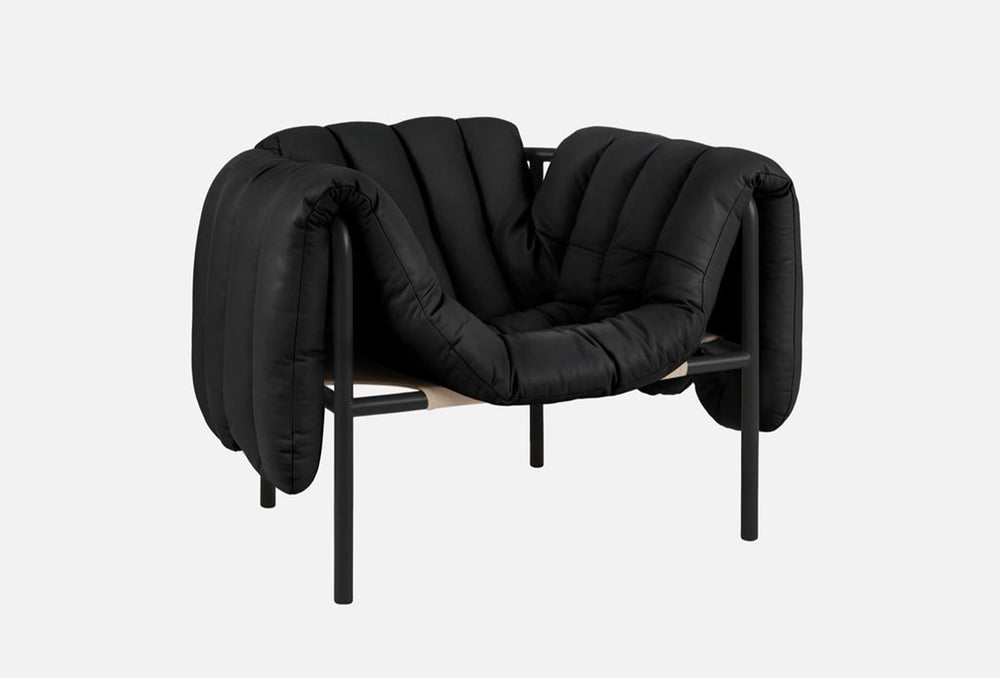 HEM | Puffy Lounge Chair - Black