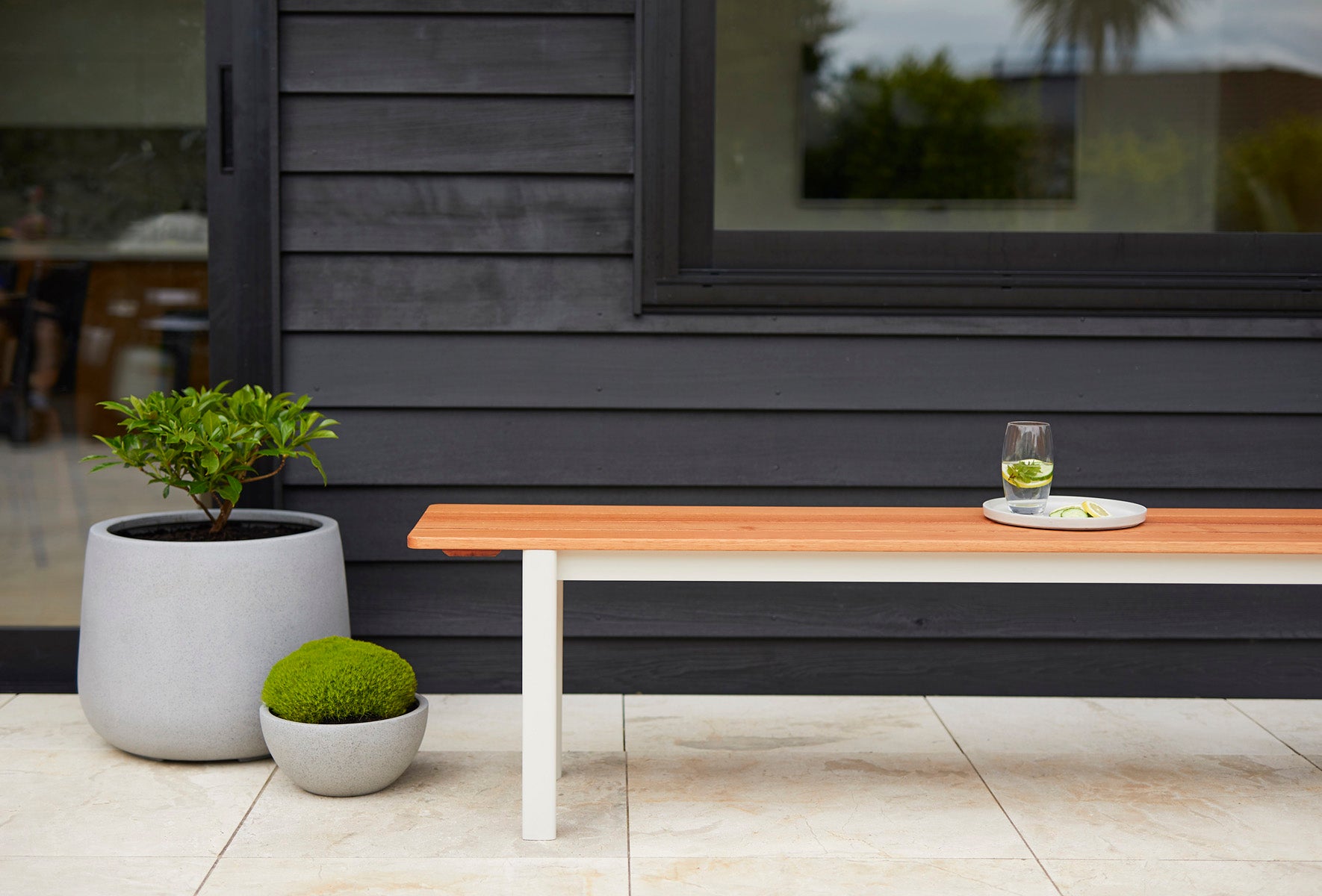 Arc Outdoor Bench Seat