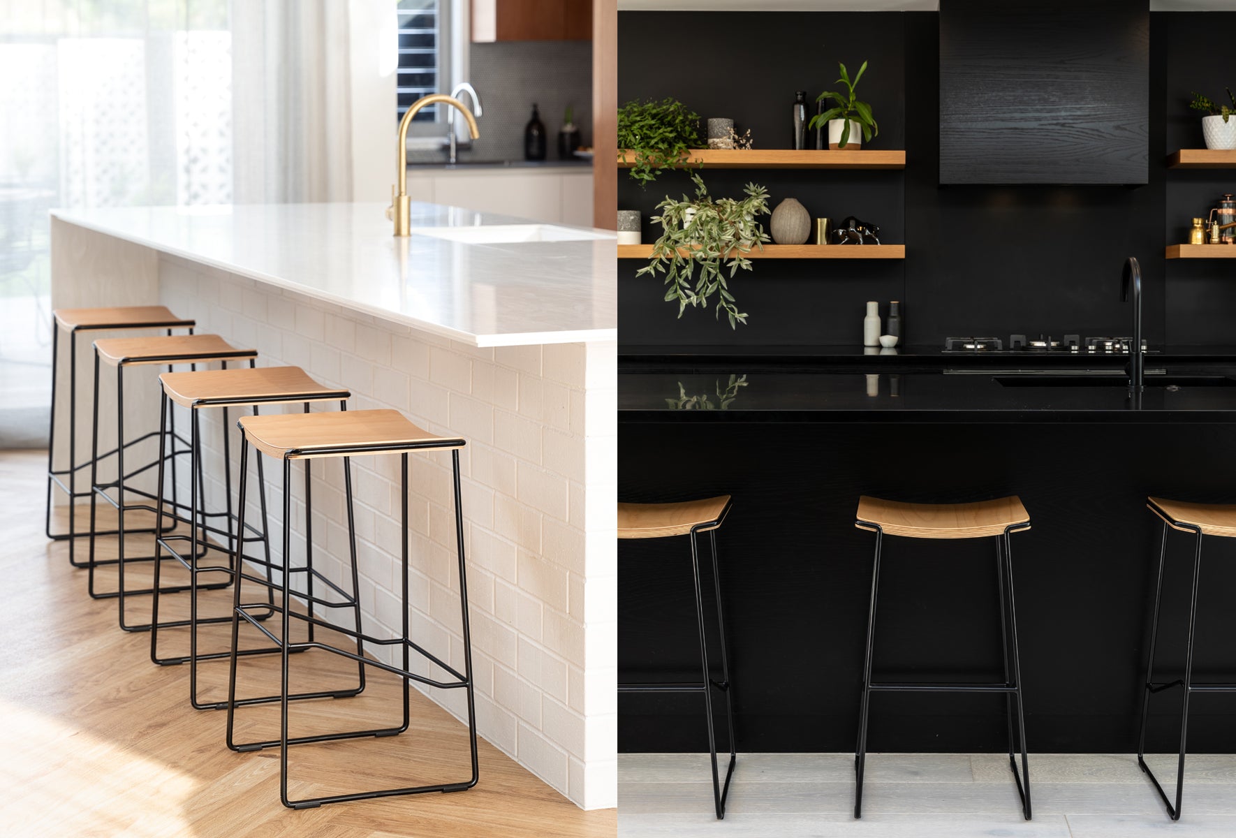 Wrap Stool 650mm H Kitchen Stool New Zealand